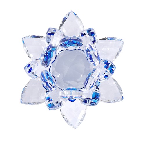 Crystal flower ornaments - crystal,