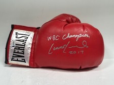 Lennox Lewis Signed Red RH