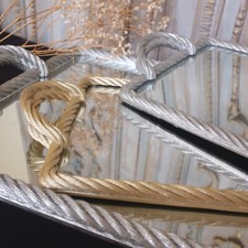 New Silver Gold Shabby Chic