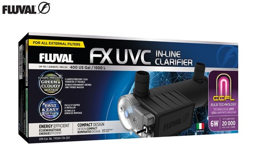 Fluval uvc line - fx, in-line