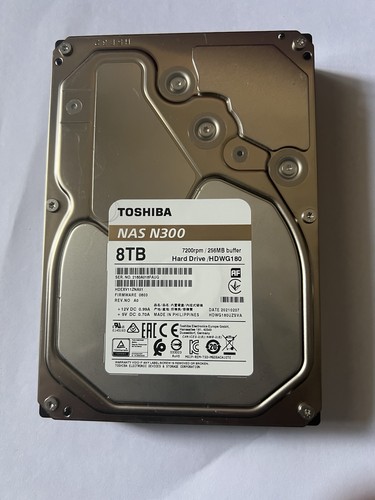 Toshiba 8tb nas 300 - toshiba, 8tb,nas