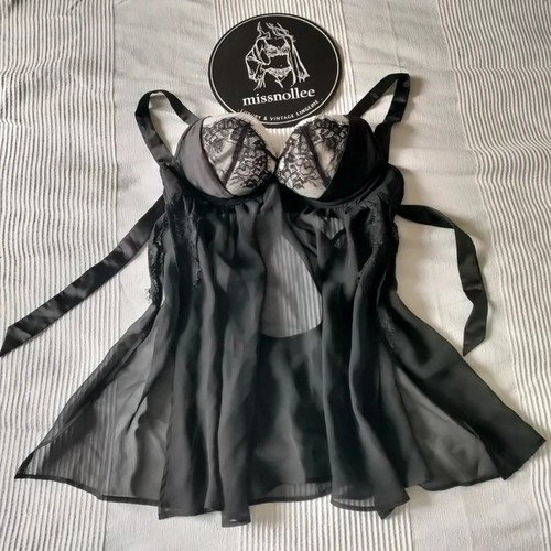 Ann summers black sheer - ann,
