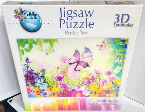Puzzle world lenticular - 3d,