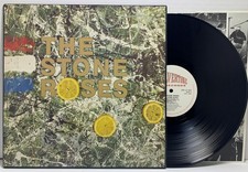 LP Stone Roses Debut Album Silvertone ORE LP 502 with Inner Vinyl EX A2/B2 MATRX
