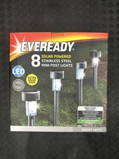 Eveready 8 Solar Powered