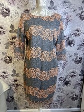 M&S Per Una Grey And Peach