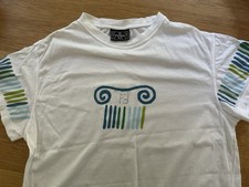 Fendi - Men's Vintage T-Shirt - White with Logo - size S/M? 