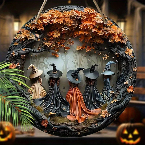 Halloween gothic witch wooden - halloween,