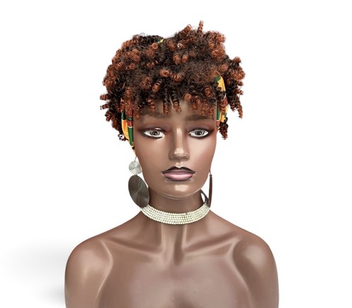 Headband wig ponytail - wig,