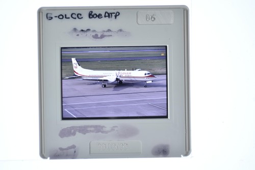 Loganair bae atp aircraft - loganair,