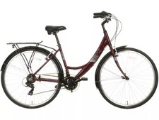 Apollo Elyse Womens 21-Speed Hybrid Bike - Small 16'' - Purple (Bent Wheel) B+