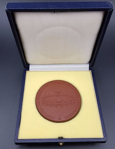Meissen porcelain medal - meissen,
