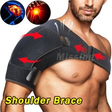 Shoulder Brace Rotator Cuff Support Relief Pain Adjustable Belt Left And Right