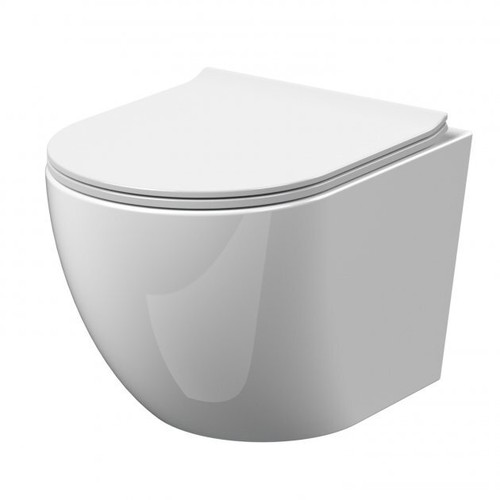 Bathroom modern rimless wall - rimless,
