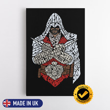 Assasing Game Framed Canvas