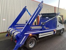 Mini Skip Lorry Body Telescopic Arm And Easy Sheet System