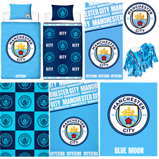 Official Manchester City FC Football Club Merch Duvet Covers Blankets & More