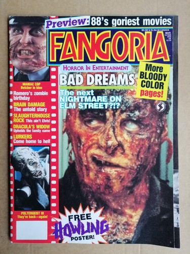 Fangoria magazine nm - 72,,