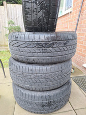Goodyear tyres lightly used