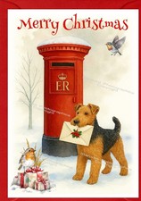 Welsh Terrier Dog A6 (4" x 6")