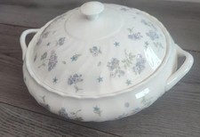 Wedgwood April Flowers lidded vegetable bowl or tureen.