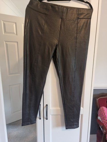 Pvc stretch trousers - m,