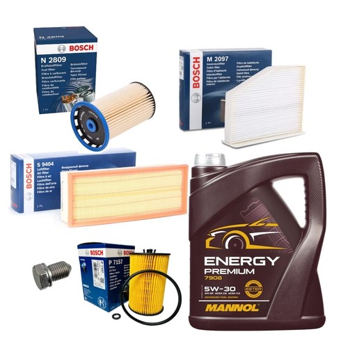 Full bosch filters service - filters, kit