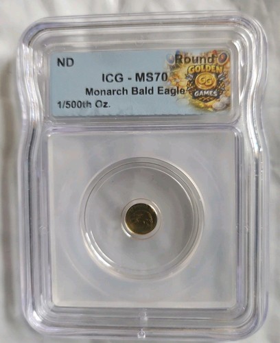 Monarch bald eagle icg - bald, ms70