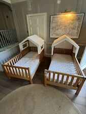Unique Hand-made child’s wooden canopy beds