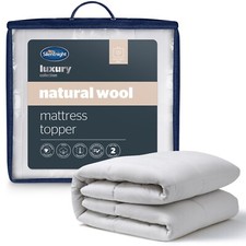 Silentnight natural wool - natural,