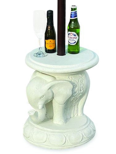 Bali elephant parasol base - bali,