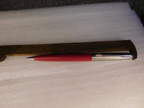 Vtg parker red lead - vtg.,