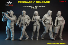 Wargames Casual Civilians Set