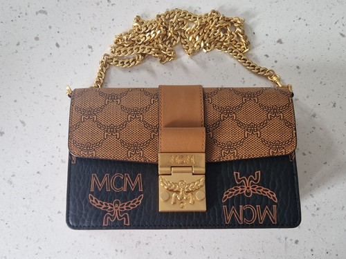 Mcm tracy black brown - mcm,