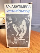 Vintage 1970s Creative Playthings Splashtimers E308 Water Play Set USA Box