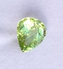 3 Ct brilliant Mint Green Tourmaline  Paraiba Gemstone VSI cooper 10x8.5x7