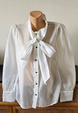 Mint Velvet Tie Neck Blouse