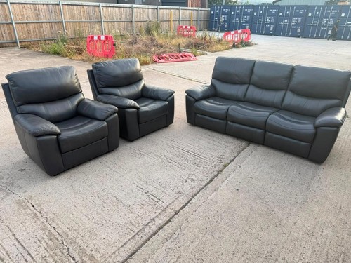 Dfs grey leather electric - dfs,
