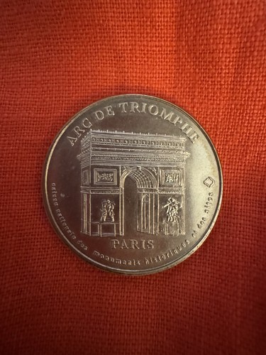 Monnaie paris arc de - de,