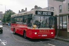 Bus Photo - McGills Barrhead K947SGG Dennis Dart Plaxton Pointer