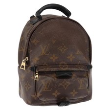 LOUIS VUITTON Monogram Palm Springs MINI Backpack M44873 LV Auth 145369