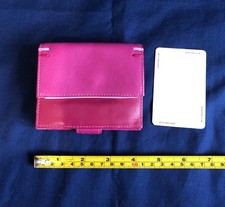 TULA Leather Pink Zip Around