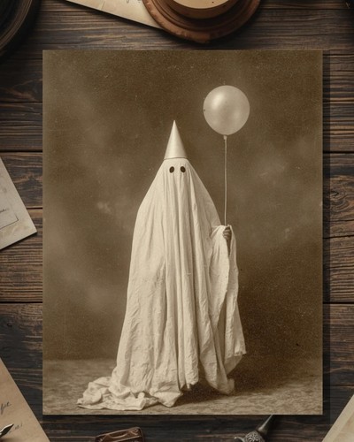 Vintage victorian ghost - vintage,