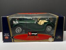 B burago 1/18 Scale 1937 JAGUAR SS100 Special Collection in Original Box 1990's
