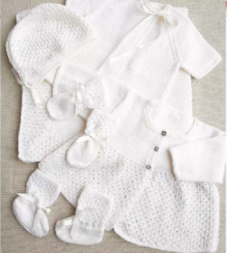 0251 knitting baby layette - 0251,
