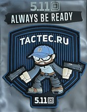5.11 TACTICAL *** TACTEC, RUSSIA *** PVC MORALE PATCH ~ AWESOME!