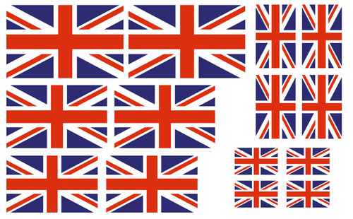 British flags 100 - flags, 100%