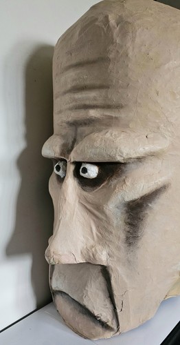 Vintage large paper mache - vintage,