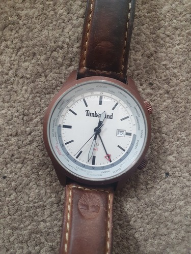Timberland mens watch brown - timberland,