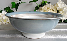 DENBY BLUE CASTILLE 27mm FOOTED FRUIT SERVING BOWL DISH